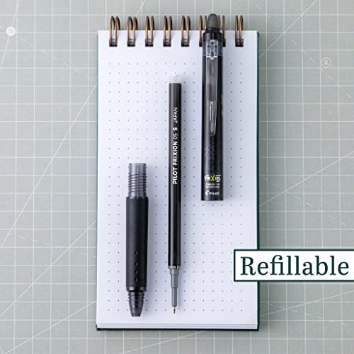 PILOT FriXion Synergy Clicker Erasable, Refillable & Retractable Gel Ink Pens