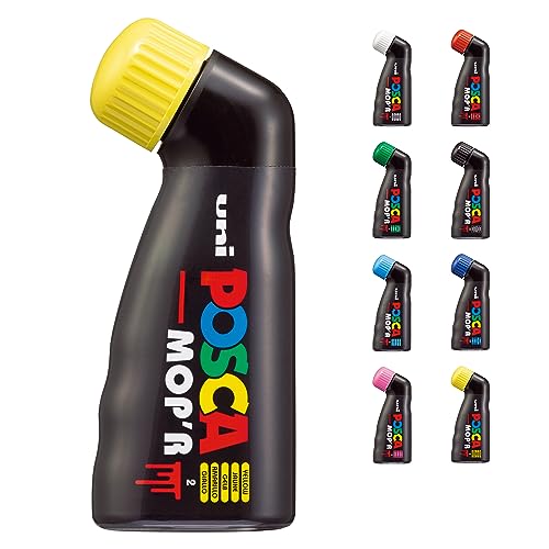 Multicolor Posca Markers, Mop'R Posca Paint Markers with XXL 3-19mm Round Tip for Any Surface