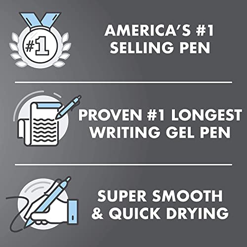 PILOT FriXion Ball Clicker Erasable Gel Ink Retractable Pen, Extra Fine Point, 0.5mm, 6 Count