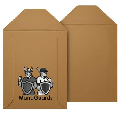 Managuards Trading Card Shipping Protection – 3x4 Semi Rigid Protective Envelope for TCG and Sports Cards, PWE Compatible (Pack of 200)