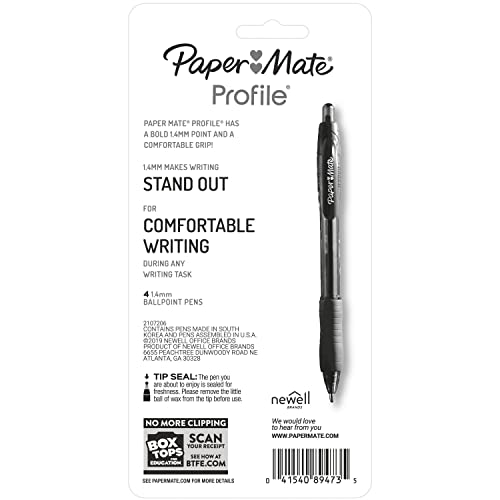 Paper Mate Profile Ballpoint Pens