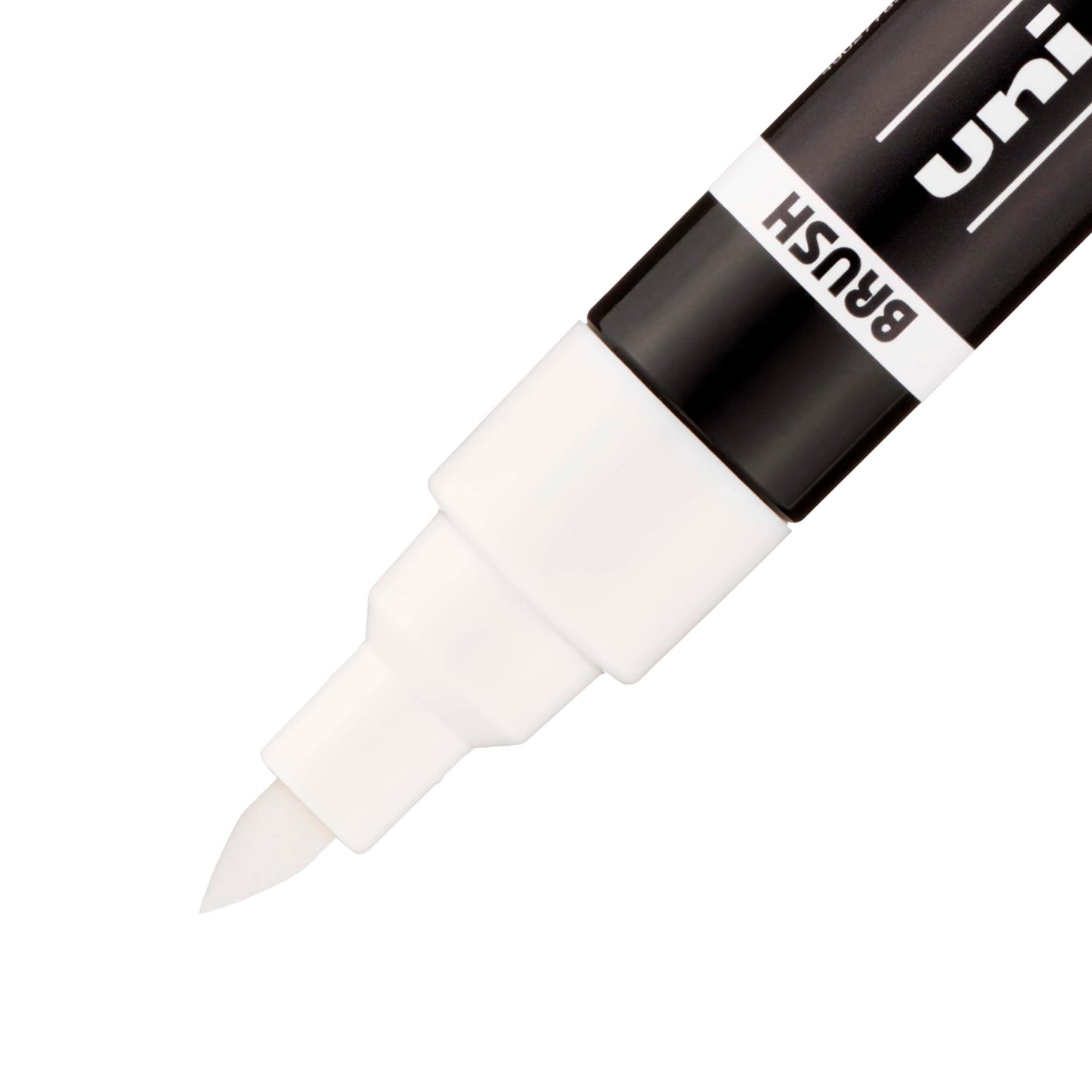 posca uni PC-5BR Water-Based Paint Markers, Reversible Brush Tip (1.0-4.0mm), 3 Count