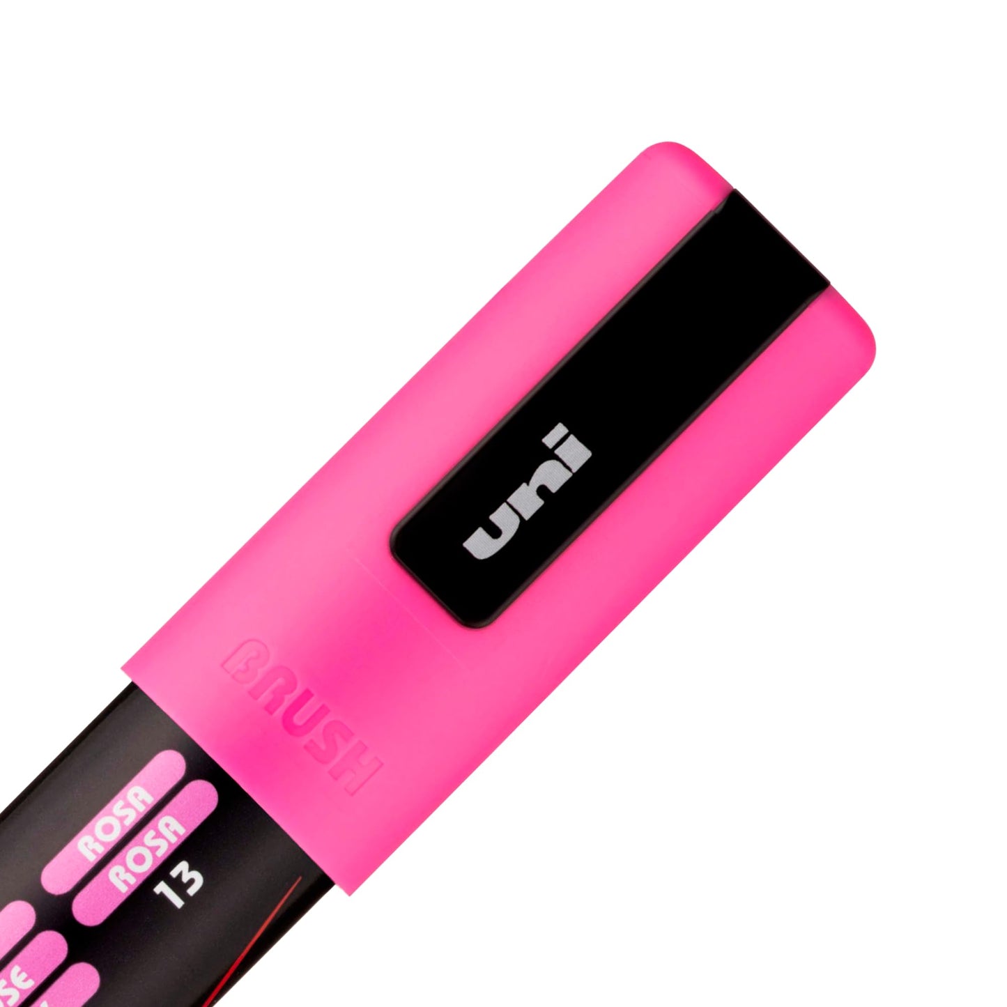 posca uni PC-5BR Water-Based Paint Markers, Reversible Brush Tip (1.0-4.0mm), 3 Count