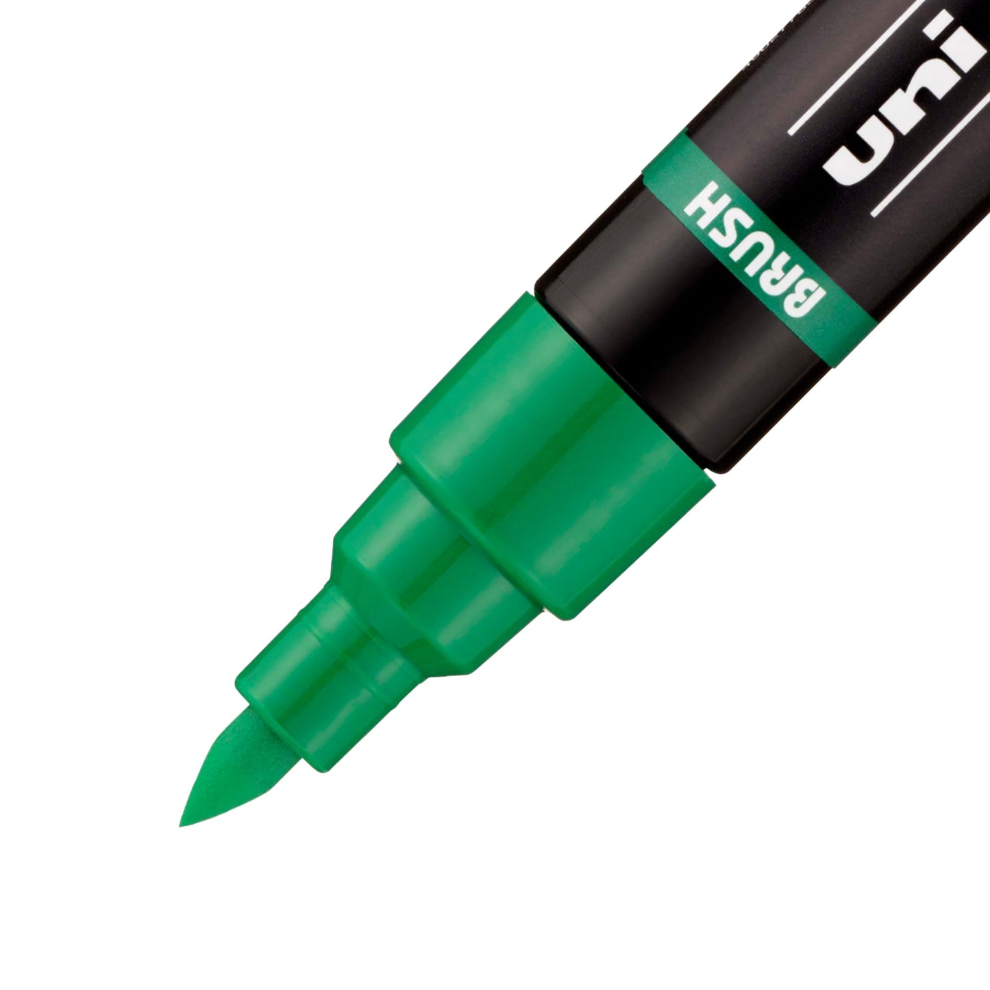 posca uni PC-5BR Water-Based Paint Markers, Reversible Brush Tip (1.0-4.0mm), 3 Count