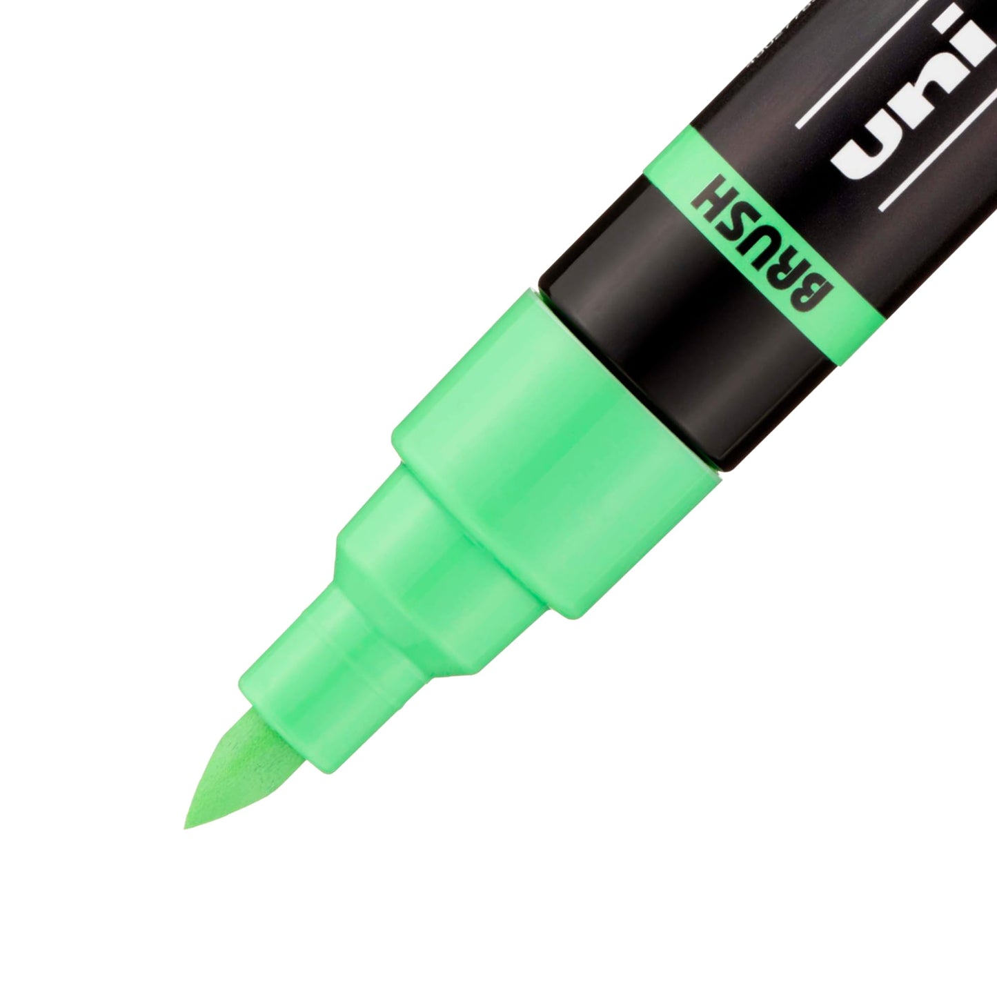 posca uni PC-5BR Water-Based Paint Markers, Reversible Brush Tip (1.0-4.0mm), 3 Count