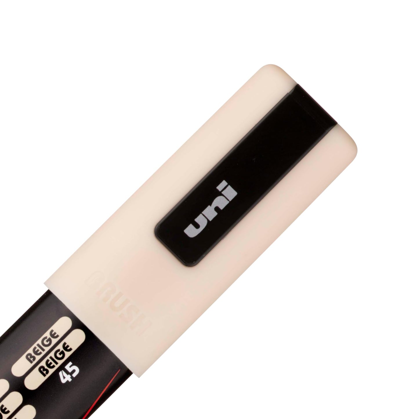 posca uni PC-5BR Water-Based Paint Markers, Reversible Brush Tip (1.0-4.0mm), 3 Count