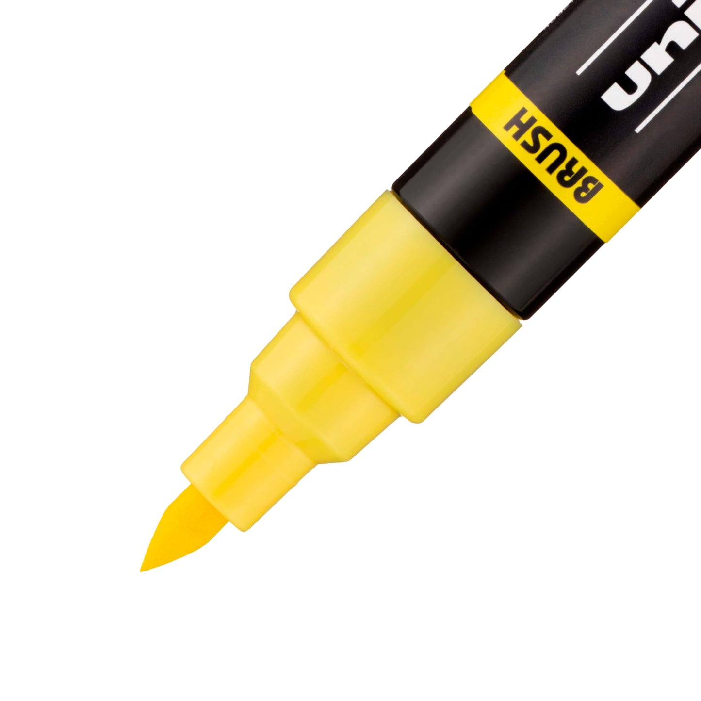 posca uni PC-5BR Water-Based Paint Markers, Reversible Brush Tip (1.0-4.0mm), 3 Count