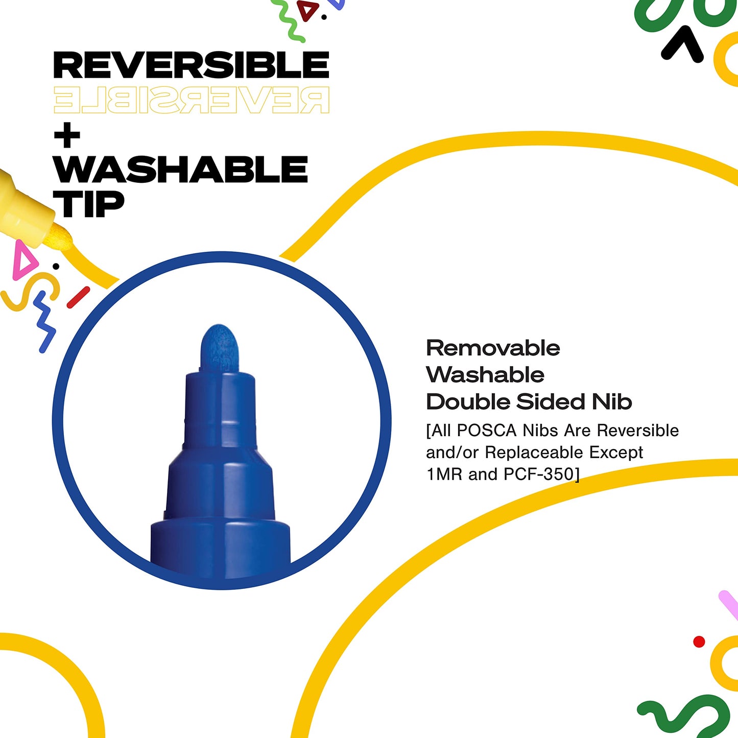 Posca Paint Markers Set of 4 Warm Neutral Tones; 3M Fine Markers with Reversible Tips Marker Set of Acrylic Paint Pens Pens for Art Supplies; Fabric Paint; Fabric Markers