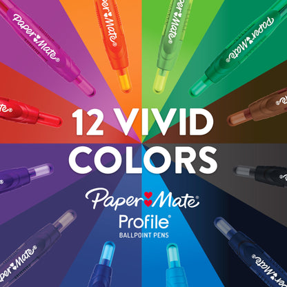 Paper Mate Profile Ballpoint Pens