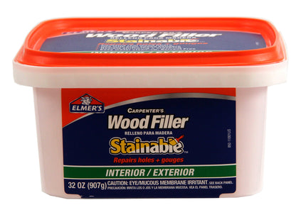 Elmer's Carpenter's Stainable Wood Filler, 32Oz.