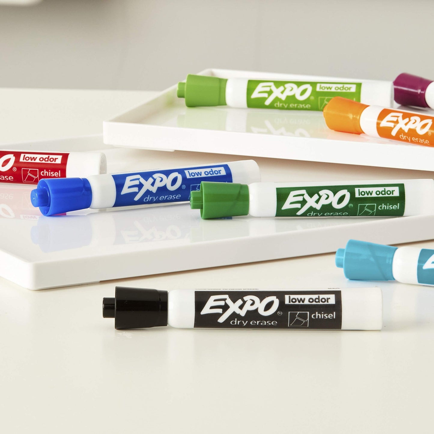Expo Dry Erase Set, Chisel Tip