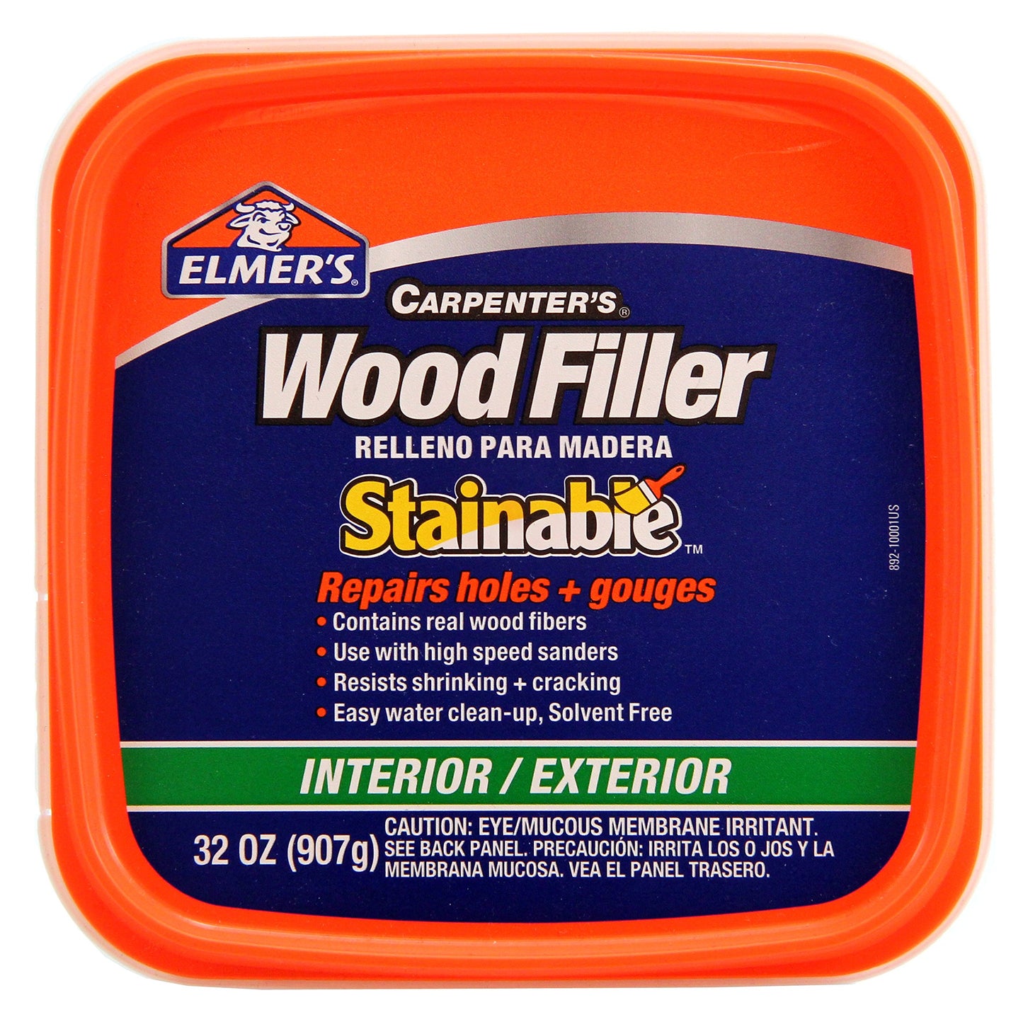 Elmer's Carpenter's Stainable Wood Filler, 32Oz.